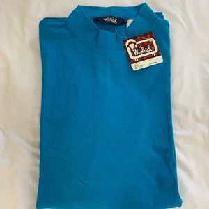 Woolrich New Men's Sweater Color Bright Turquoise